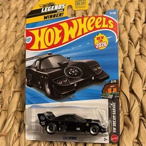 La Liebre Legends Tour Winner Black Race Car Hot Wheels Racing Hotwheels 2025 🆕